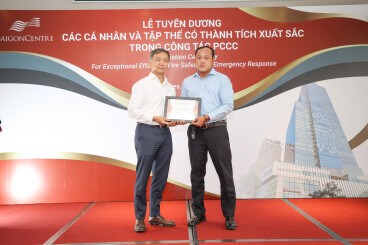 TSP Marks Outstanding Achievement in Fire Safety at Saigon Centre